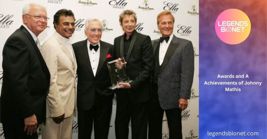 Awards and A chievements of Johnny Mathis